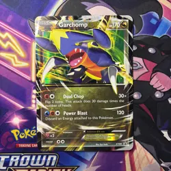 Garchomp EX XY09 - XY Black Star Promo Holo Jumbo Pokemon Card 2014 LP - Image 1