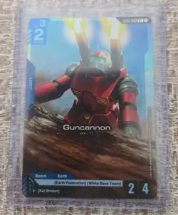 Gundam Card Game TCG [English] ST01-003 Guncannon C+ - Image 1