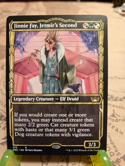 MTG Jinnie Fay, Jetmir's Second Streets of New Capenna Regular Showcase Rare NM - Image 1