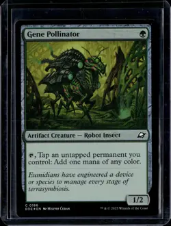Gene Pollinator - 186 - Foil - EOE - NM - MTG Magic the Gathering - Image 1