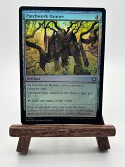 Foil Patchwork Banner - BLB 0247 MTG Magic The Gathering - Image 1