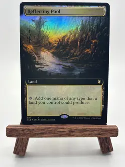 Foil Reflecting Pool (Extended Art) - CLB 604 MTG Magic The Gathering - Image 1