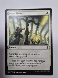 Mana Tithe Time Spiral Remastered Regular Mtg Magic The Gathering - Image 1