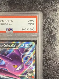 2025 POKEMON DRI EN ROCKET'S CROBET ex #122 MINT 💎 PSA 9 - Image 2