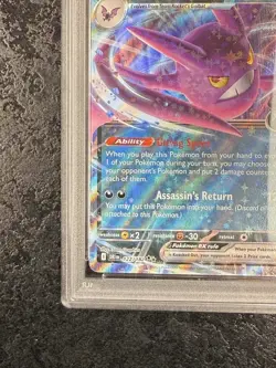 2025 POKEMON DRI EN ROCKET'S CROBET ex #122 MINT 💎 PSA 9 - Image 5