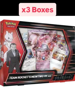 Pokemon TCG Team Rocket's Mewtwo EX Box - Destined Rivals - NEW, FACTORY SEALED - Image 1
