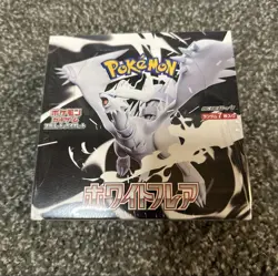 Pokemon Card White Flare Sealed Booster Box sv11W Japanese with Shrink New - Image 1