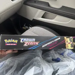 Pokemon TCG: CZ Morpeko V-Union Premium Playmat Collection Box (5 Boosters) - Image 2
