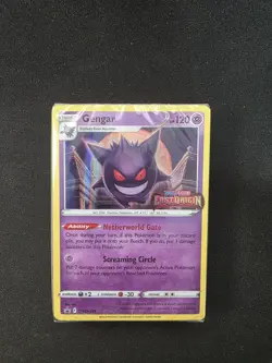 GENGAR - SWSH241 - PRE RELEASE STAMP - LOST ORIGIN - SEALED - POKEMON CARD - Image 1