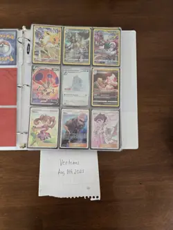 Huge Binder Collection Lot of Pokemon Cards Mixed EX SV Holo Full Art - Image 2