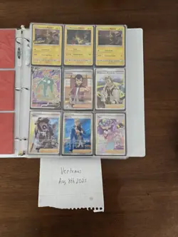 Huge Binder Collection Lot of Pokemon Cards Mixed EX SV Holo Full Art - Image 3