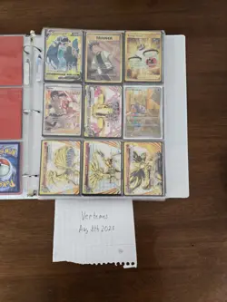 Huge Binder Collection Lot of Pokemon Cards Mixed EX SV Holo Full Art - Image 4