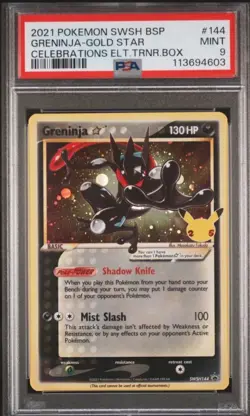 Pokemon TCG Greninja Star SWSH144 SWSH: Sword & Shield Promo Cards Holo - Image 2