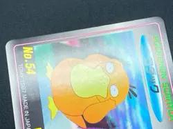 Psyduck No.054 Pokemon Scratch Card Vintage Unused Tomy Nintendo Japanese 1997 - Image 4