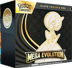 PRE SALE Pokemon TCG Mega Evolutions Elite Trainer Box Gardevoir Art! Rel 9/26 - Image 1