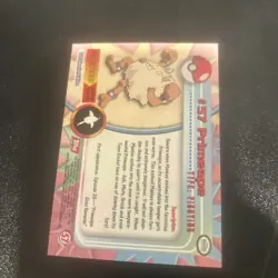 Primeape #57 - Topps SERIES Pokemon Card - RED LOGO - NON-HOLO - Image 2