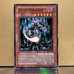 YuGiOh • Chaos Sorcerer • SD6-EN012 • 1st Edition • LP - Image 1