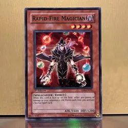 YuGiOh • Rapid-Fire Magician • SD6-EN016 • 1st Edition • LP - Image 1