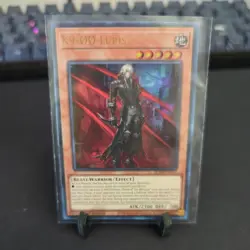 Yugioh! 1x K9-OO Lupis JUSH-EN034 Ultra Rare 1st Ed NM - Image 1