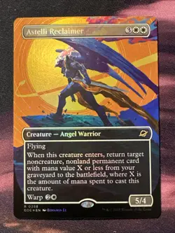 Astelli Reclaimer - Borderless FOIL - Edge of Eternities #288 Rare, NM - Image 1