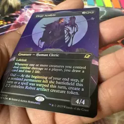 Elegy Acolyte (Borderless) Edge of Eternities Foil - Image 2