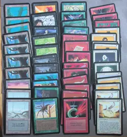 MTG ALPHA LOT OF 49 CARDS, HEAVY PLAY TO VERY FINE, NO RESERVE! - Image 1