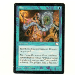Abjure Weatherlight Magic the Gathering Single Vintage Card - Image 1