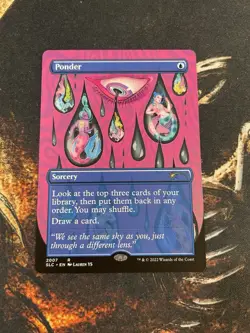 Ponder (2007) - MTG Secret Lair: 30th Anniversary Countdown, NM Never played - Image 1