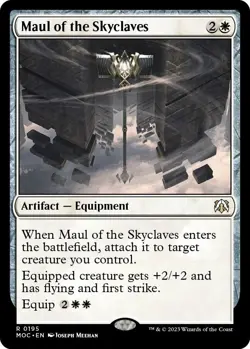 Maul of the Skyclaves 0195 - REGULAR - NM - March of the Machine MTG - Image 1