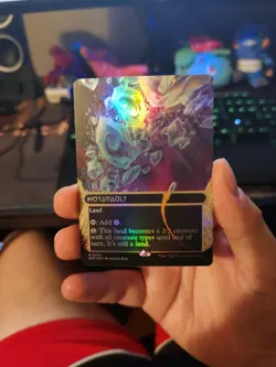 1 x Mutavault (0028) - Foil - Borderless - Edge of Eternities: Stellar Sights - - Image 1