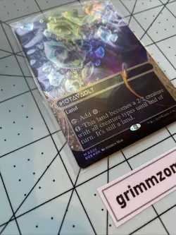 1 x Mutavault (0028) - Foil - Borderless - Edge of Eternities: Stellar Sights - - Image 2