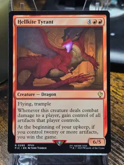 Hellkite Tyrant - FIC 0295 NM - MTG Magic - Image 1