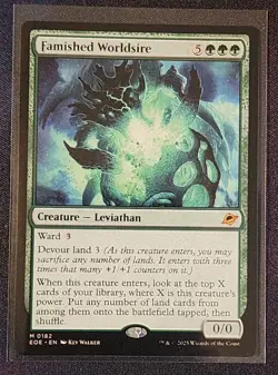 Edge of Eternities #182 Famished Worldsire - Image 1
