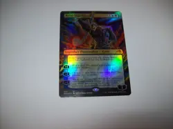 MTG Kaito Shizuki Kamigawa Neon Dynasty 305 NM Boarderless Foil Mythic Free Ship - Image 1