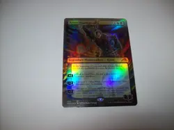 MTG Kaito Shizuki Kamigawa Neon Dynasty 305 NM Boarderless Foil Mythic Free Ship - Image 2