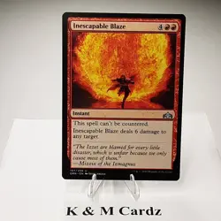 MTG - Guilds of Ravnica - Inescapable Blaze (107/259) - Image 1