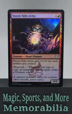 MTG Storm-Kiln Artist Strixhaven Foil Uncommon Magic The Gathering LP - Image 1