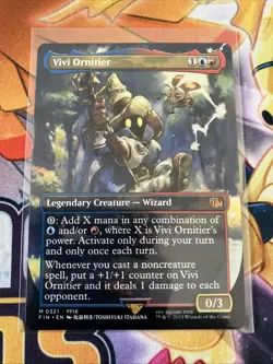 Vivi Ornitier Borderless 321 Magic the Gathering Final Fantasy - Image 1