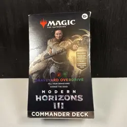 🔥Magic The Gathering Graveyard Overdrive Modern Horizons III Commander Deck NEW - Image 1