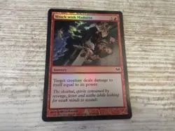 1x FOIL Wrack with Madness - Dark Ascension - NM - Engl. - OOP MTG Direct Damage - Image 1