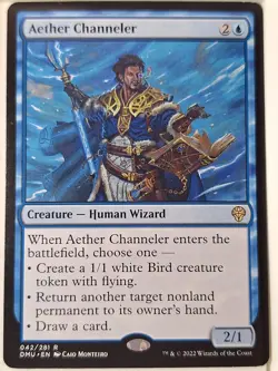Aether Channeler - Dominaria United - Magic the Gathering MTG Nice! - Image 1