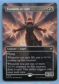 MTG: Foundations: BORDERLESS: Exemplar of Light - Image 1