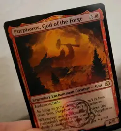 Purphoros, God of the Forge Judge Academy Promo Foil NM MTG - Image 3