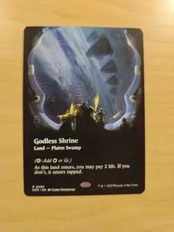 Godless Shrine (BORDERLESS) #280 | Near Mint | Edge of Eternities Magic MTG - Image 1