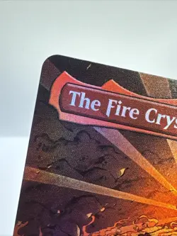 The Fire Crystal (Rare Borderless Foil) #337 Final Fantasy MTG - Image 2