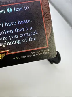 The Fire Crystal (Rare Borderless Foil) #337 Final Fantasy MTG - Image 4