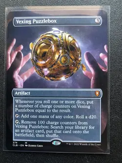 Vexing Puzzlebox - Extended Art NM Regular - Magic the Gathering - Image 1