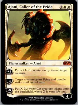 #1 Ajani, Caller of the Pride Magic 2013 (M13) Mythic - Image 1