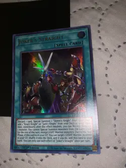 Yugioh! Joker's Straight KICO-EN004 Ultra Rare 1st Edition NM - Image 3
