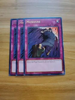 Yu-Gi-Oh - Michizure 3X - Full Playset - Rare - Image 1